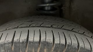 Used 2015 Maruti Suzuki Alto K10 [2014-2019] VXi Petrol Manual tyres LEFT FRONT TYRE TREAD VIEW