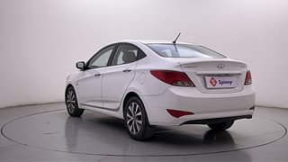 Used 2015 Hyundai Fluidic Verna 4S [2015-2017] 1.6 CRDi SX AT Diesel Automatic exterior LEFT REAR CORNER VIEW