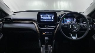Used 2022 Maruti Suzuki Grand Vitara Alpha Plus Intelligent Hybrid Dual Tone eCVT Hybrid Automatic interior DASHBOARD VIEW