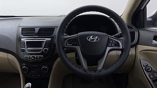 Used 2015 Hyundai Fluidic Verna 4S [2015-2017] 1.6 CRDi SX AT Diesel Automatic interior STEERING VIEW