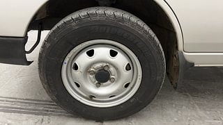 Used 2018 Maruti Suzuki Eeco 5 STR WITH A/C+HTR Petrol Manual tyres LEFT FRONT TYRE RIM VIEW