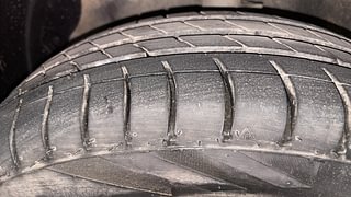 Used 2015 Hyundai Grand i10 Asta AT 1.2 Kappa VTVT Petrol Automatic tyres LEFT FRONT TYRE TREAD VIEW