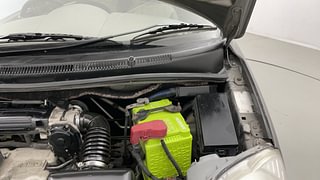 Used 2014 Chevrolet Spark [2012-2017] LS 1.0 Petrol Manual engine ENGINE LEFT SIDE HINGE & APRON VIEW