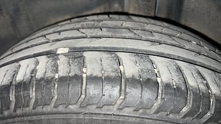 Used 2022 Skoda Slavia Style 1.0L TSI AT Petrol Automatic tyres LEFT REAR TYRE TREAD VIEW