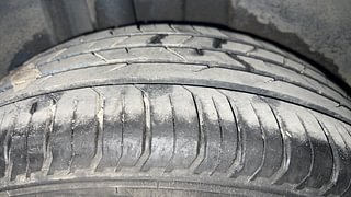 Used 2022 Skoda Slavia Style 1.0L TSI AT Petrol Automatic tyres RIGHT REAR TYRE TREAD VIEW