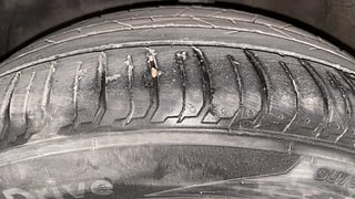Used 2022 Hyundai i20 N Line N8 1.0 Turbo iMT Dual Tone Petrol Manual tyres LEFT FRONT TYRE TREAD VIEW