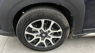 Used 2022 Maruti Suzuki XL6 Zeta MT CNG Petrol+cng Manual tyres LEFT FRONT TYRE RIM VIEW