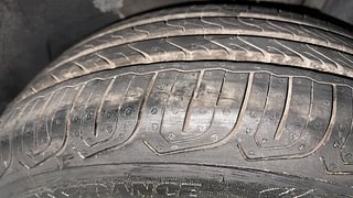 Used 2012 Ford Figo [2010-2015] Duratec Petrol EXI 1.2 Petrol Manual tyres LEFT REAR TYRE TREAD VIEW