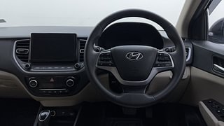 Used 2021 Hyundai Verna SX IVT Petrol Petrol Automatic interior STEERING VIEW
