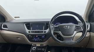 Used 2018 Hyundai Verna SX (O) 1.6 VTVT AT Petrol Automatic interior DASHBOARD VIEW