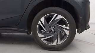 Used 2023 Hyundai New i20 Asta (O) 1.2 MT Petrol Manual tyres LEFT REAR TYRE RIM VIEW