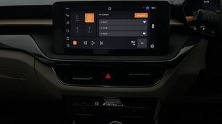 Used 2022 Skoda Slavia Style 1.0L TSI AT Petrol Automatic interior MUSIC SYSTEM & AC CONTROL VIEW