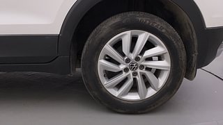 Used 2022 Volkswagen Taigun Highline 1.0 TSI AT Petrol Automatic tyres LEFT REAR TYRE RIM VIEW