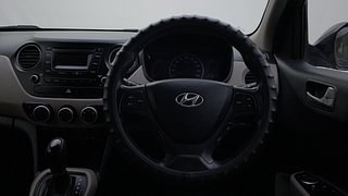 Used 2015 Hyundai Grand i10 Asta AT 1.2 Kappa VTVT Petrol Automatic interior STEERING VIEW