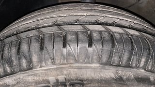 Used 2022 Kia Sonet HTX 1.0 iMT Petrol Manual tyres LEFT FRONT TYRE TREAD VIEW