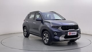Used 2022 Kia Sonet HTX 1.0 iMT Petrol Manual exterior RIGHT FRONT CORNER VIEW