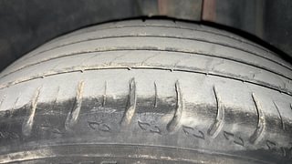 Used 2021 Skoda Kushaq Style 1.0L TSI AT Petrol Automatic tyres LEFT REAR TYRE TREAD VIEW