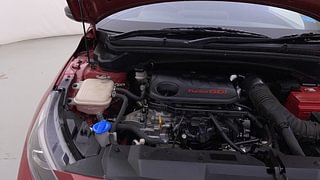 Used 2022 Hyundai i20 N Line N8 1.0 Turbo iMT Dual Tone Petrol Manual engine ENGINE RIGHT SIDE HINGE & APRON VIEW