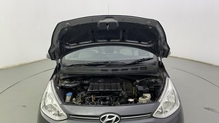 Used 2016 Hyundai Grand i10 [2013-2017] Sportz 1.2 Kappa VTVT Petrol Manual engine ENGINE & BONNET OPEN FRONT VIEW