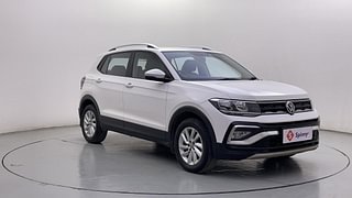 Used 2022 Volkswagen Taigun Highline 1.0 TSI AT Petrol Automatic exterior RIGHT FRONT CORNER VIEW