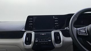 Used 2022 Kia Sonet HTX 1.0 iMT Petrol Manual interior MUSIC SYSTEM & AC CONTROL VIEW