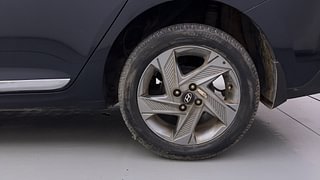 Used 2021 Hyundai Verna SX IVT Petrol Petrol Automatic tyres LEFT REAR TYRE RIM VIEW
