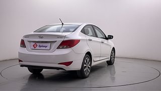 Used 2015 Hyundai Fluidic Verna 4S [2015-2017] 1.6 CRDi SX AT Diesel Automatic exterior RIGHT REAR CORNER VIEW