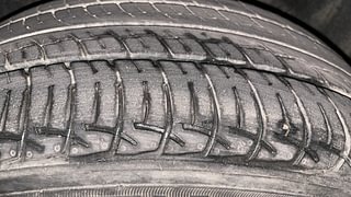 Used 2012 Volkswagen Polo [2010-2014] Highline1.2L (P) Petrol Manual tyres LEFT REAR TYRE TREAD VIEW