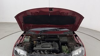 Used 2017 Renault Kwid [2015-2019] 1.0 RXT AMT Petrol Automatic engine ENGINE & BONNET OPEN FRONT VIEW