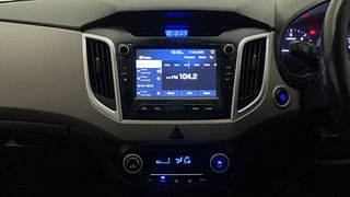 Used 2019 Hyundai Creta [2018-2020] 1.6 SX AT Diesel Automatic interior MUSIC SYSTEM & AC CONTROL VIEW