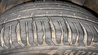 Used 2021 Hyundai Verna SX IVT Petrol Petrol Automatic tyres LEFT REAR TYRE TREAD VIEW