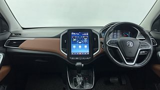 Used 2021 MG Motors Hector Plus Sharp 1.5 Petrol Turbo DCT 6-STR Petrol Automatic interior DASHBOARD VIEW