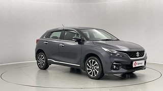 Used 2024 Maruti Suzuki Baleno Alpha Petrol Petrol Manual exterior RIGHT FRONT CORNER VIEW