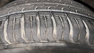 Used 2021 Hyundai Verna SX IVT Petrol Petrol Automatic tyres RIGHT REAR TYRE TREAD VIEW
