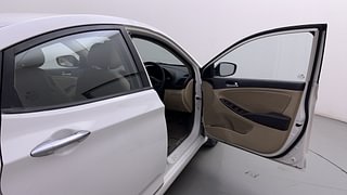 Used 2015 Hyundai Fluidic Verna 4S [2015-2017] 1.6 CRDi SX AT Diesel Automatic interior RIGHT FRONT DOOR OPEN VIEW