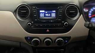 Used 2014 Hyundai Xcent [2014-2017] S Petrol Petrol Manual interior MUSIC SYSTEM & AC CONTROL VIEW