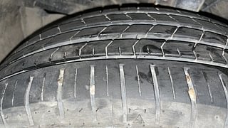 Used 2024 Maruti Suzuki Baleno Alpha Petrol Petrol Manual tyres LEFT FRONT TYRE TREAD VIEW