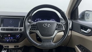 Used 2018 Hyundai Verna SX (O) 1.6 VTVT AT Petrol Automatic interior STEERING VIEW