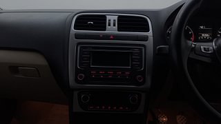 Used 2014 Volkswagen Polo [2010-2014] Highline1.2L (P) Petrol Manual interior MUSIC SYSTEM & AC CONTROL VIEW