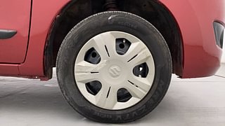 Used 2015 Maruti Suzuki Wagon R 1.0 [2010-2019] VXi Petrol Manual tyres RIGHT FRONT TYRE RIM VIEW