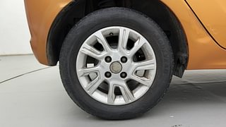 Used 2017 Tata Tiago [2016-2020] Revotorq XZ Diesel Manual tyres RIGHT REAR TYRE RIM VIEW