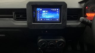 Used 2022 Maruti Suzuki Ignis Sigma MT Petrol Petrol Manual interior MUSIC SYSTEM & AC CONTROL VIEW