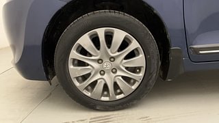 Used 2018 Maruti Suzuki Baleno [2015-2019] Alpha Petrol Petrol Manual tyres LEFT FRONT TYRE RIM VIEW