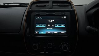 Used 2019 Renault Kwid [2017-2019] CLIMBER 1.0 AMT Petrol Automatic interior MUSIC SYSTEM & AC CONTROL VIEW