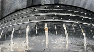 Used 2024 Maruti Suzuki Baleno Alpha Petrol Petrol Manual tyres RIGHT REAR TYRE TREAD VIEW