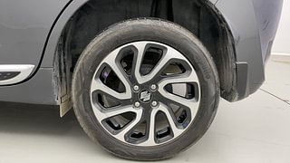 Used 2024 Maruti Suzuki Baleno Alpha Petrol Petrol Manual tyres LEFT REAR TYRE RIM VIEW