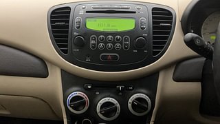 Used 2010 Hyundai i10 Sportz 1.2 AT Petrol Automatic interior MUSIC SYSTEM & AC CONTROL VIEW