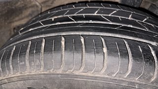 Used 2023 Hyundai New i20 Asta (O) 1.2 MT Petrol Manual tyres LEFT REAR TYRE TREAD VIEW