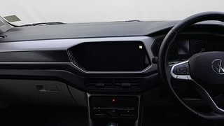 Used 2022 Volkswagen Taigun Highline 1.0 TSI AT Petrol Automatic interior MUSIC SYSTEM & AC CONTROL VIEW