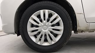 Used 2017 Maruti Suzuki Celerio ZXI (O) AMT Petrol Automatic tyres LEFT FRONT TYRE RIM VIEW